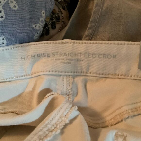 NWT Chicos Women’s Plus Size High Rise Straight Crop Jeans 20 - Picture 11 of 12